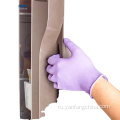 Отметьте домашние чистые нитрильные перчатки
